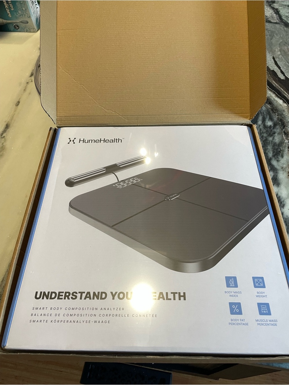 Hume Health SEALED The Body Pod Home Body Analyzer & Scale - NEW FACTORY SEALED